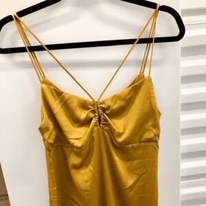ZARA Gorgeous Silky Strappy Dress, M, NEW!